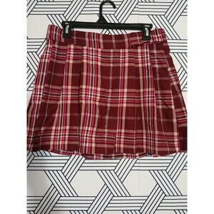 Justice Girls Plaid Skort Size XL Plus 16P/18P
